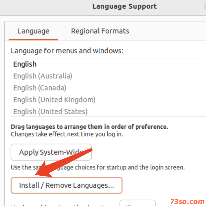 ubuntu设置系统语言为中文的方法